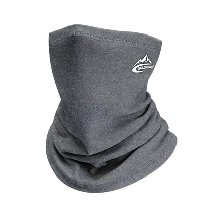 Men Women Winter Sports Bandana Running Velvet Thermal Neck Warmer Ski Hiking Cycling Riding Snowboard Scarf Windproof Headgear